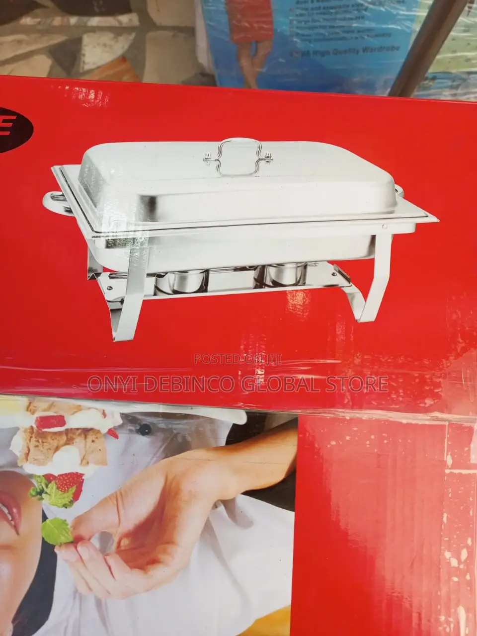 11L Strong Chafing Dish for Outdoors Events Occasions