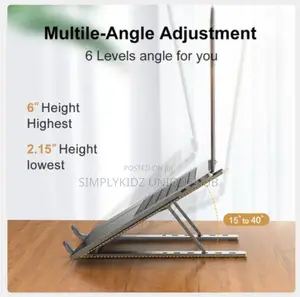 Adjustable Laptop Tablet Stand