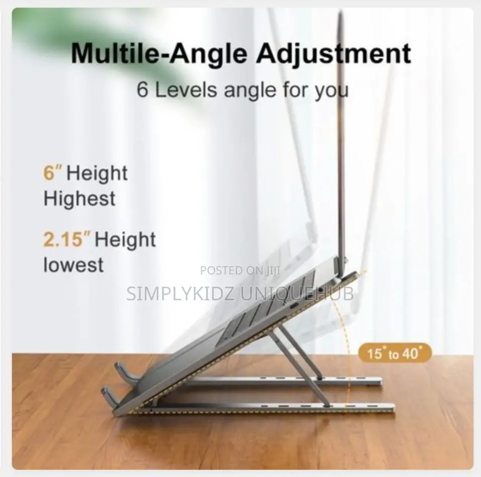 Adjustable Laptop Tablet Stand