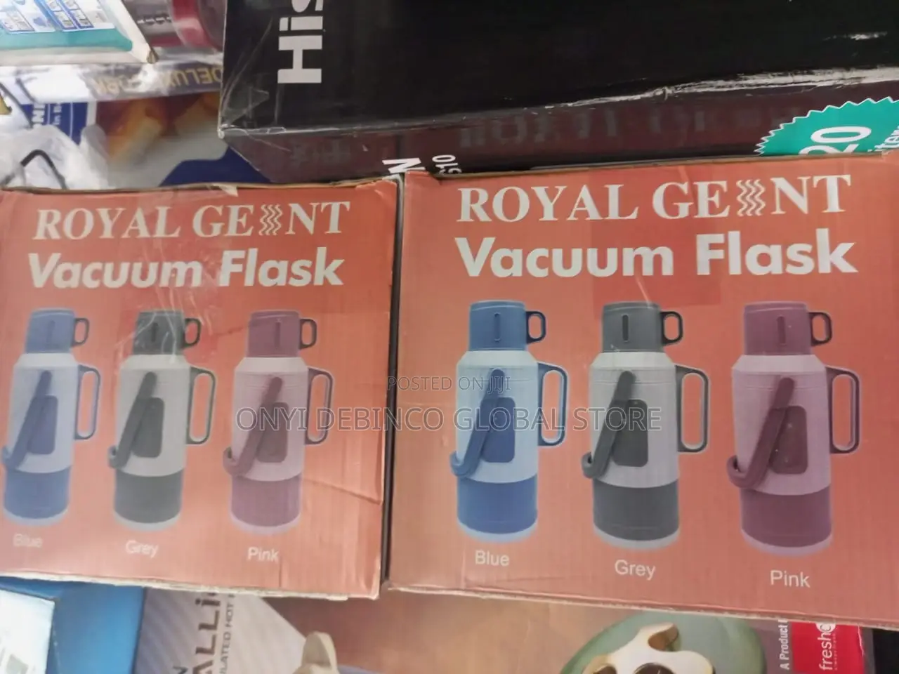 24 Hours Hot and Cool Royal Gent Vacuum Flask 3.2l