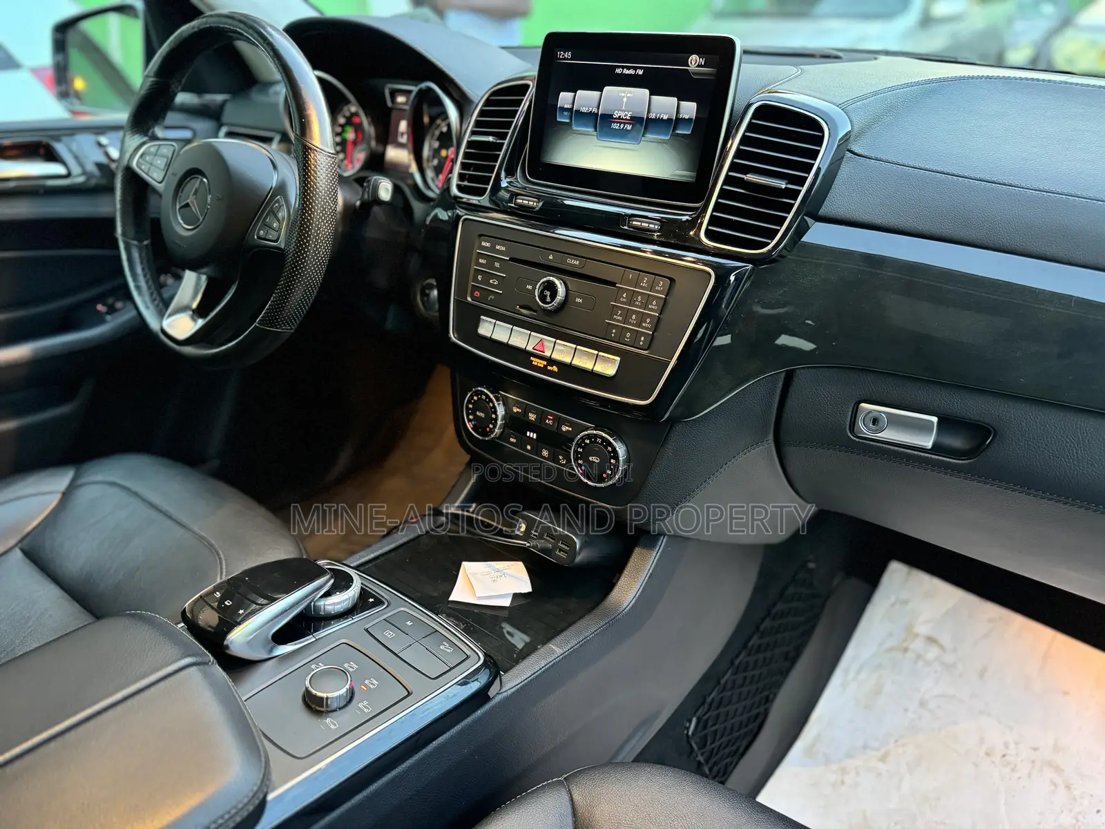 Mercedes-Benz GLE-Class 2017 Black