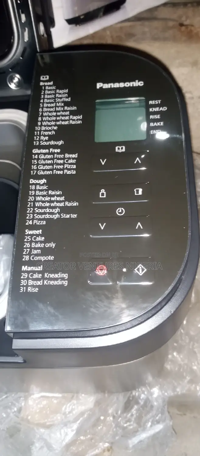 Panasonic Bread Maker Automatic,Cake Baker, Low Voltage