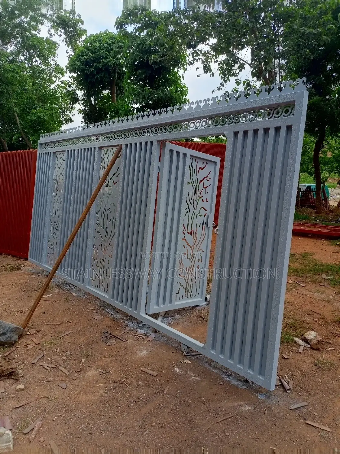 Gates With Laser Cut