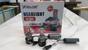 X-Willtop V20 Car Headlights Bulb 20,000 Watts