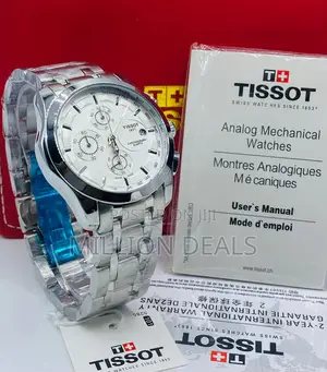 Stainless Steel Analog Mechanical Men's Wrist Watch