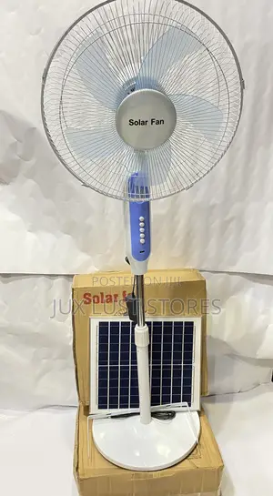 Rechargeable Solar Fan