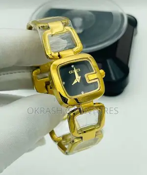 Gucci Gold Chain Watch for Women's