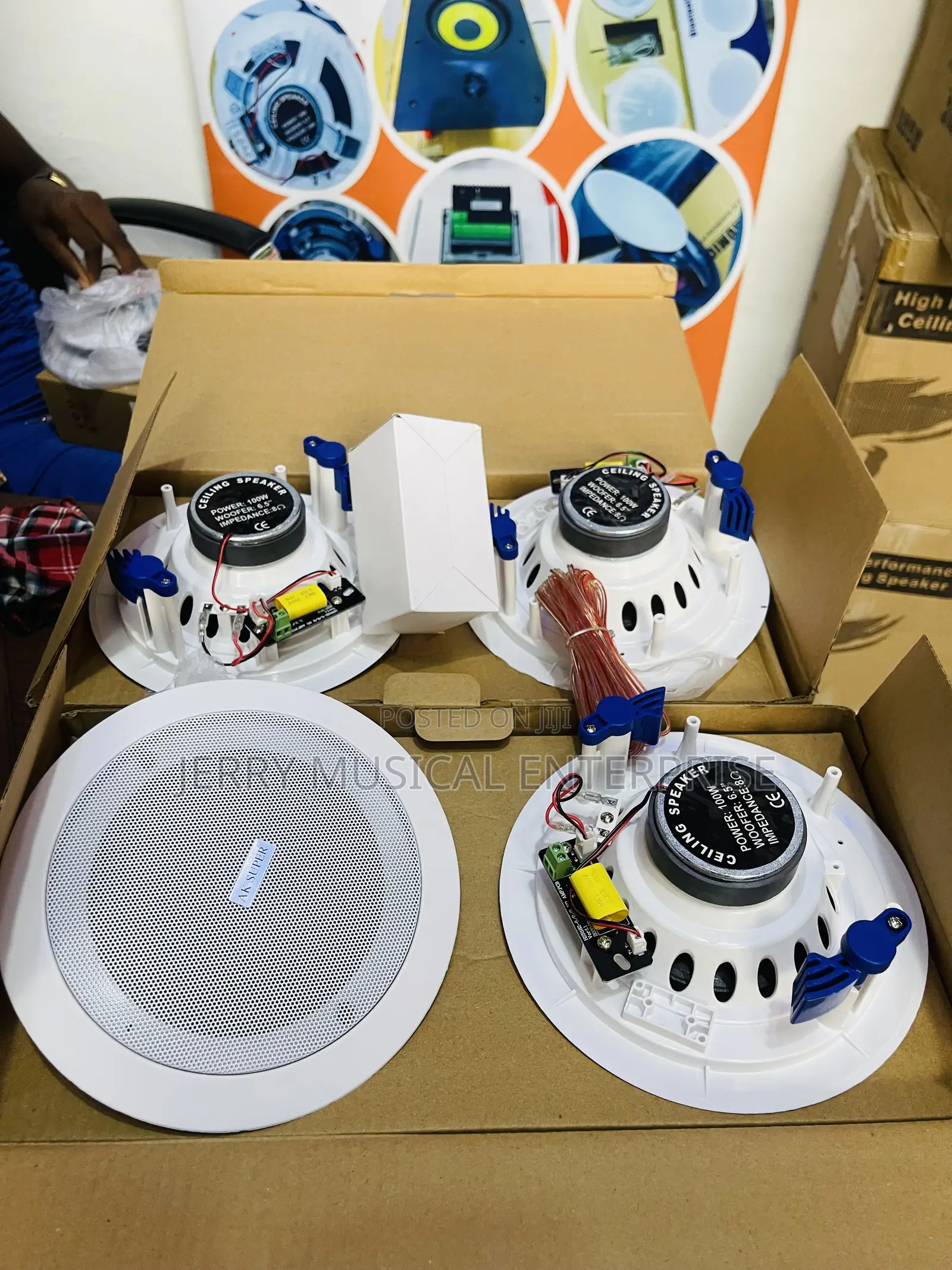 100watts 4in1 Bluetooth Ceiling Woofer Speakers