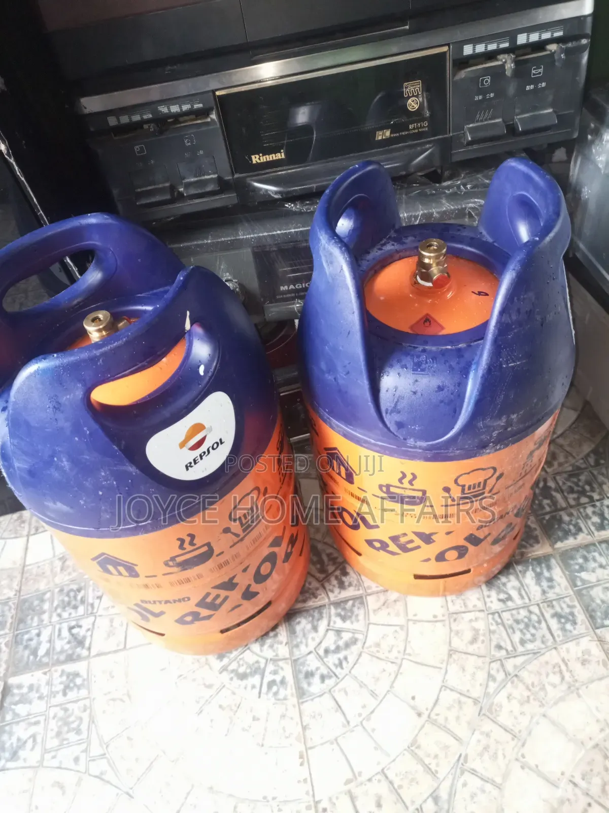 Gas Cylinder Blue Head