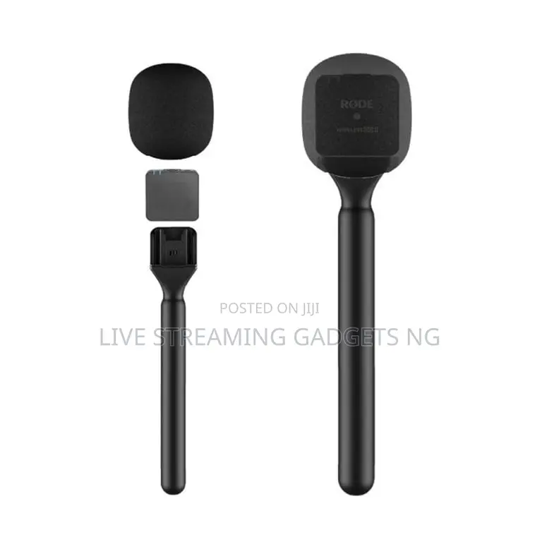 Wireless Microphone Handle Grip Stick Handheld Adapter