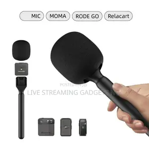 Wireless Microphone Handle Grip Stick Handheld Adapter