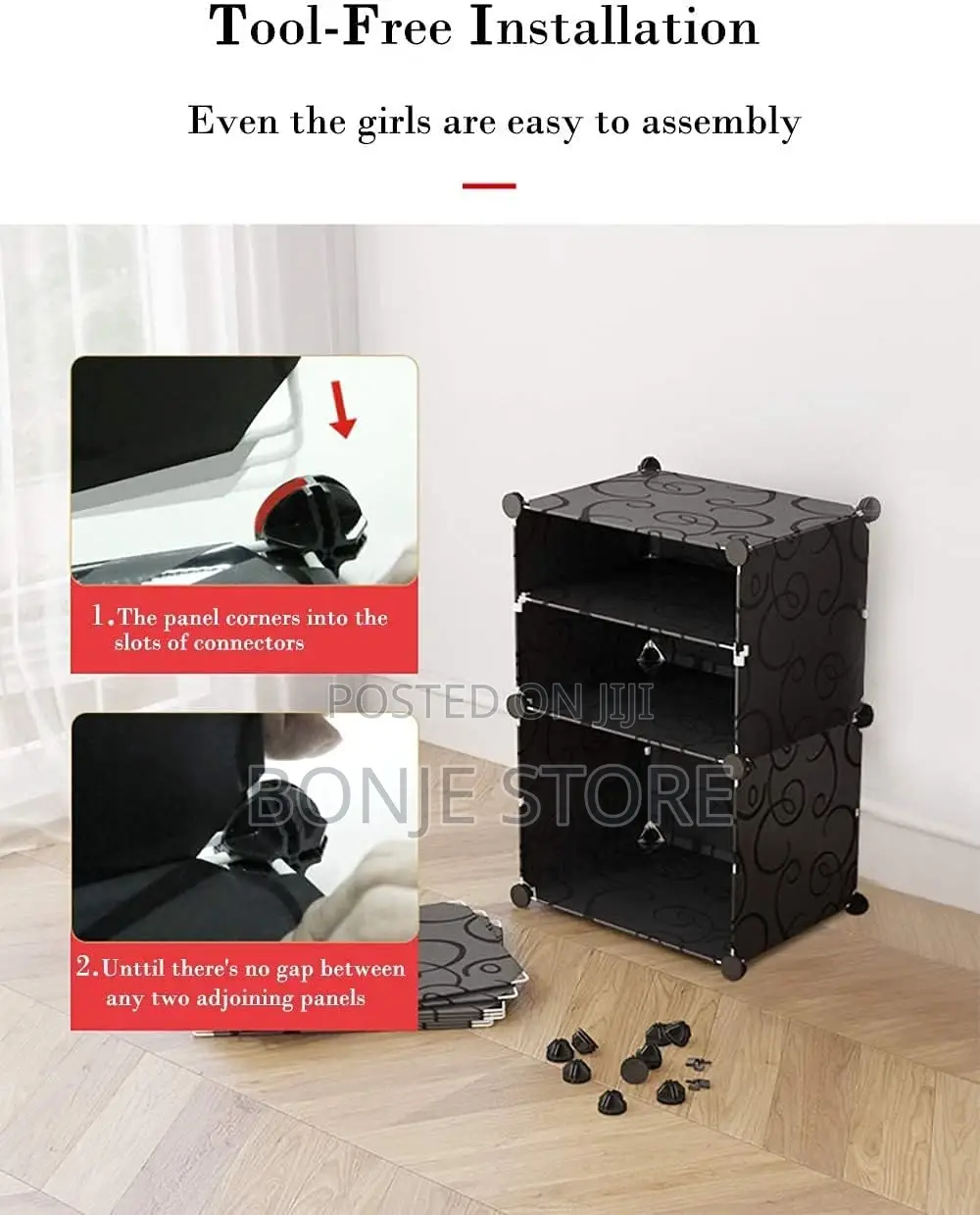 10shelf 5dustproof Door Shoe Rack Space Saving Shoes Storage