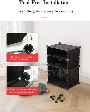 10shelf 5dustproof Door Shoe Rack Space Saving Shoes Storage