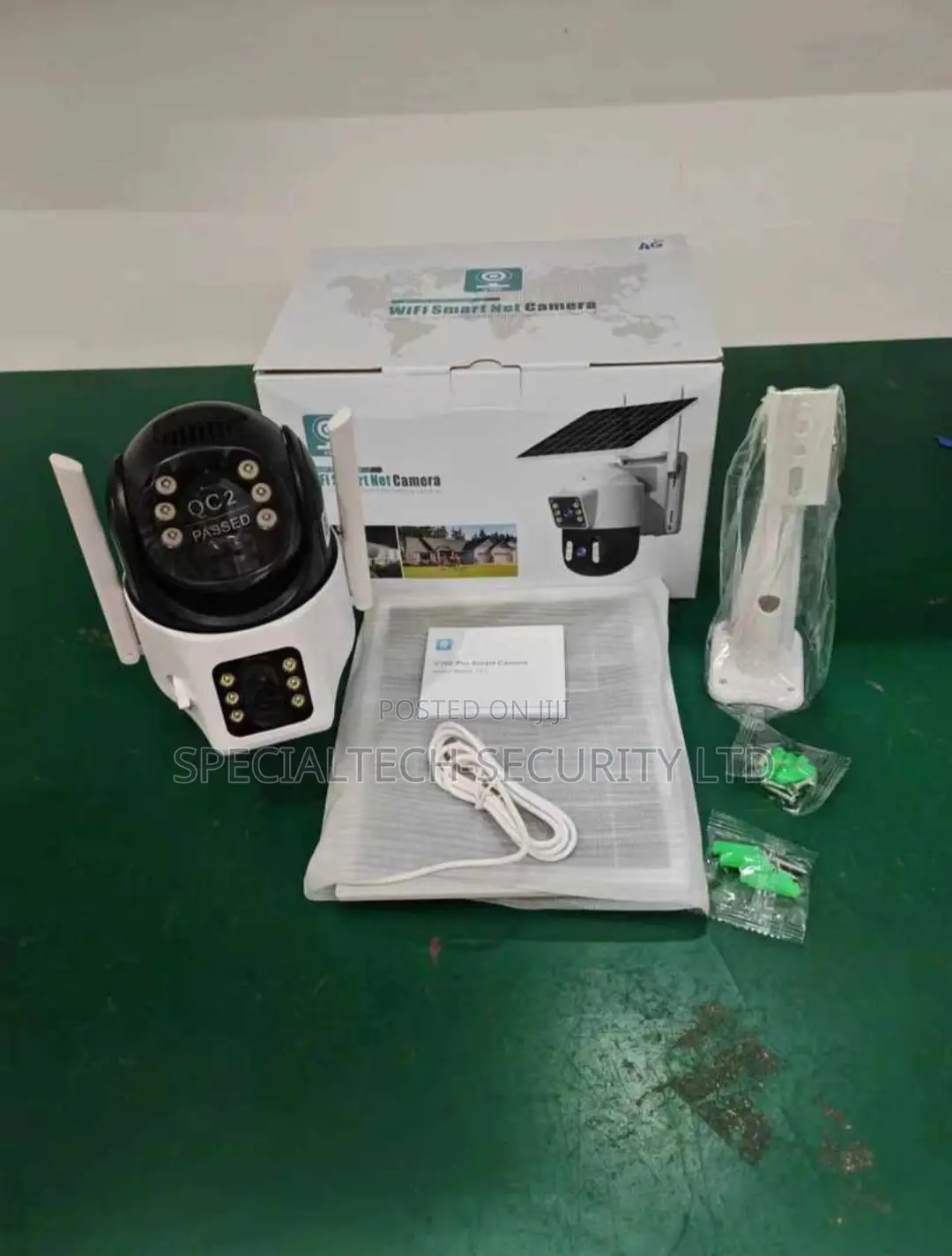 4G Dual Lens Solar PTZ Camera