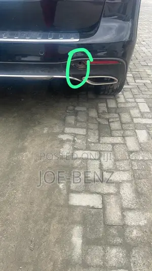 GLE350 2018 Back Bumper Down Padded
