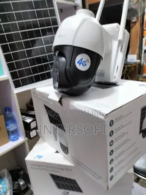 PTZ Solar Power 4g Sim Camera