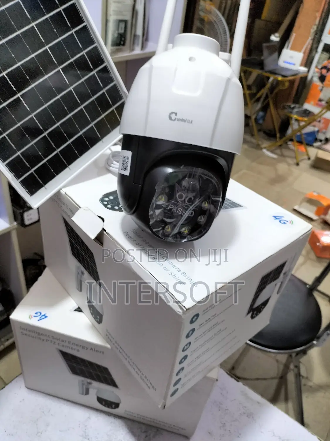 PTZ Solar Power 4g Sim Camera
