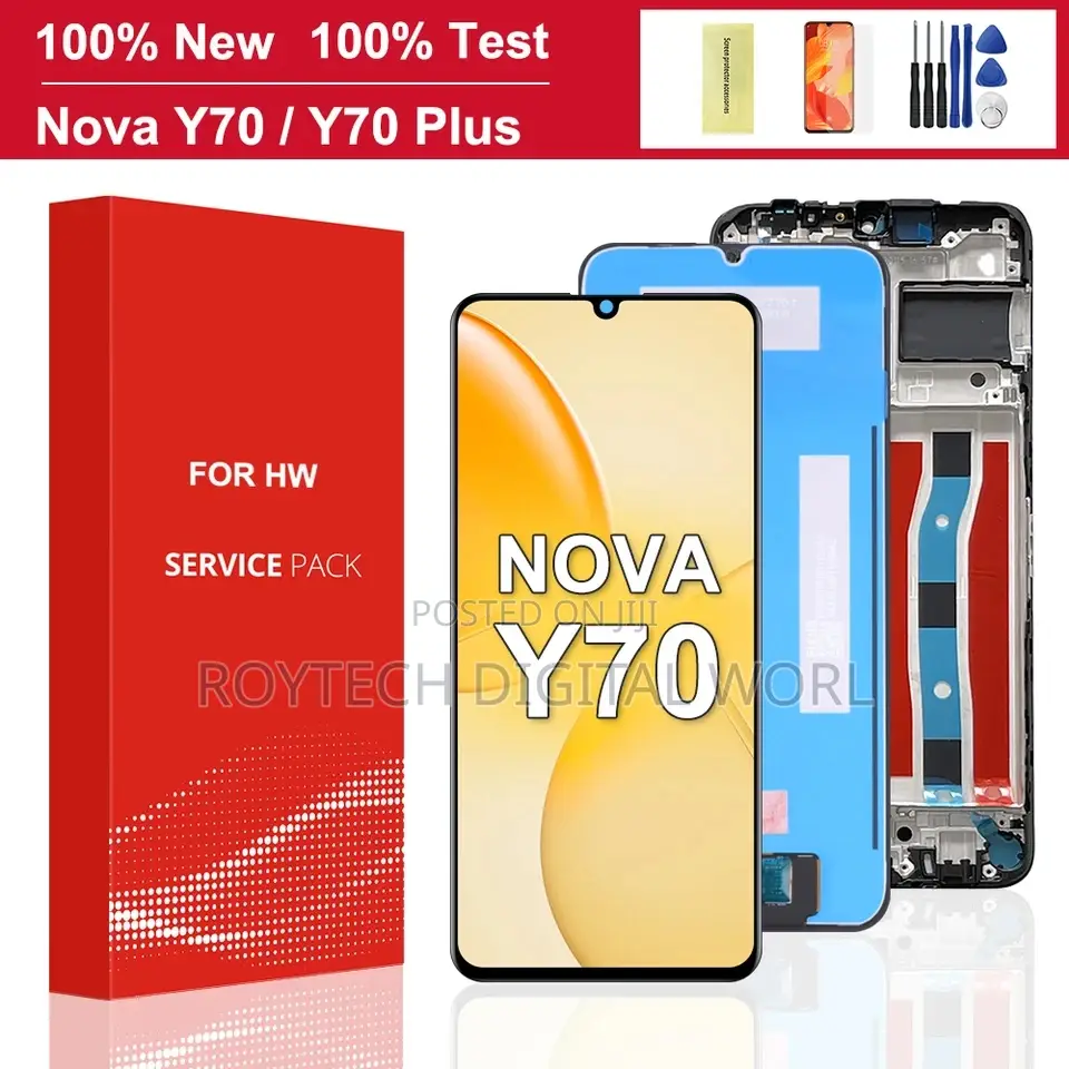 Huawei Nova Y70, Nova Y71, Nova 5T Screen
