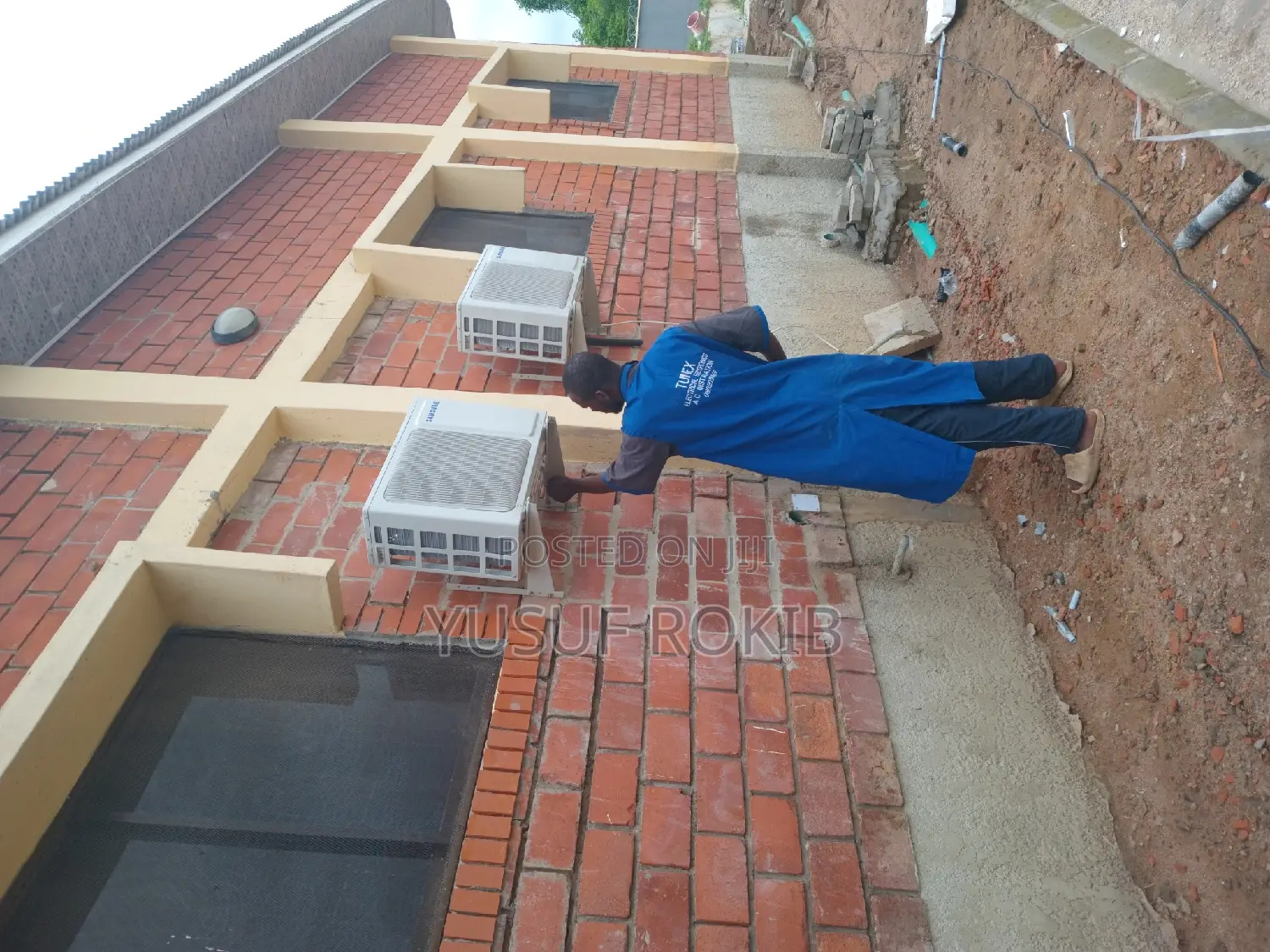Installation of Condit Air Conditioner