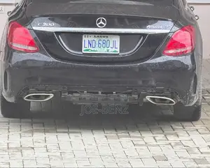 C300 2017 Back Bumper AMG Down Padded