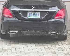 C300 2017 Back Bumper AMG Down Padded