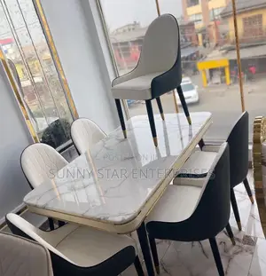 High Quality Executive Marble Dinning Set