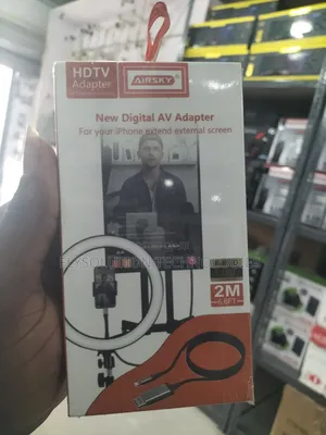 AIRSKY Lighting to HDMI Adapter Cable for iPhone iPad 2M