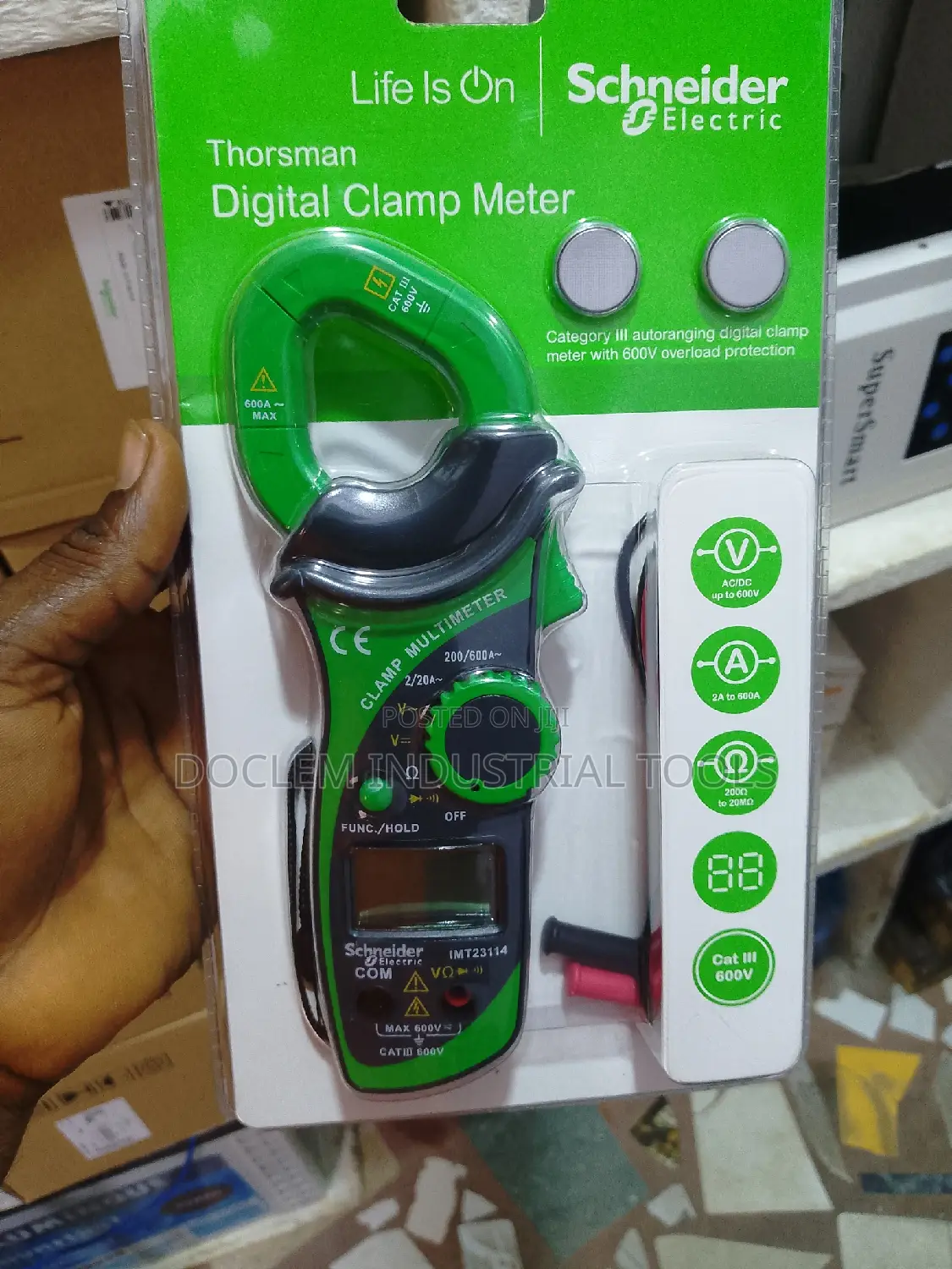 Schneider Digital Clamp Testing Meter