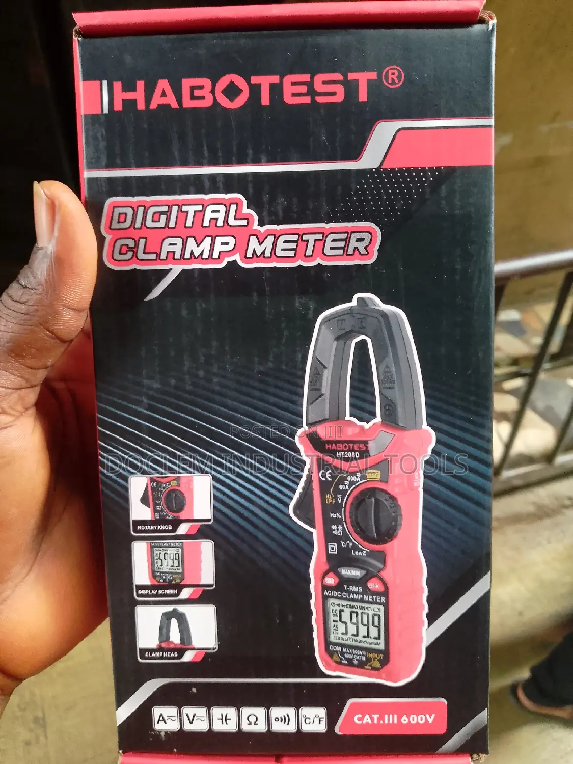 Digital Clamp Testing Meter