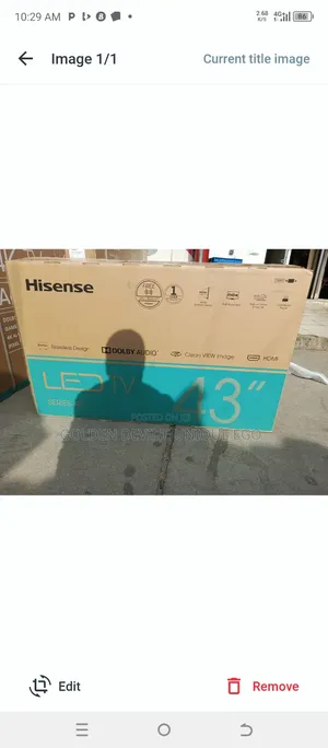 Hisence 43 Led Tv
