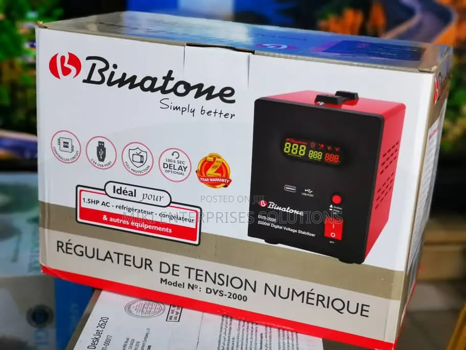Binatone 5000W Digital Voltage Stabilizer (DVS 5000)