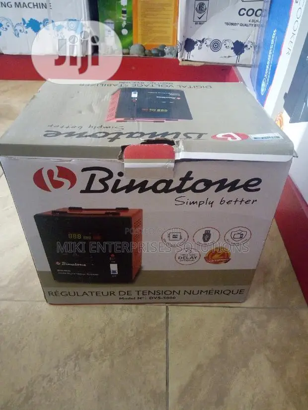 Binatone 5000W Digital Voltage Stabilizer (DVS 5000)