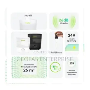 Oraimo Ultrasonic Authentic 2.5L 26db Silent Humidifier