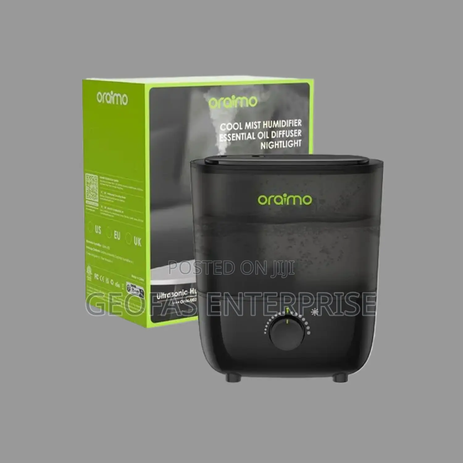 Oraimo Ultrasonic Authentic 2.5L 26db Silent Humidifier