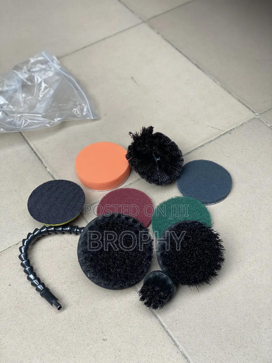 Complete Set 10in1 Drill Brush and Pad Cleaner