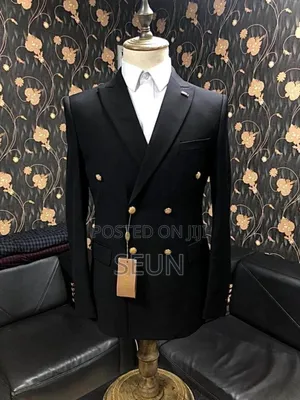 Double Breasted Suit for Rent.