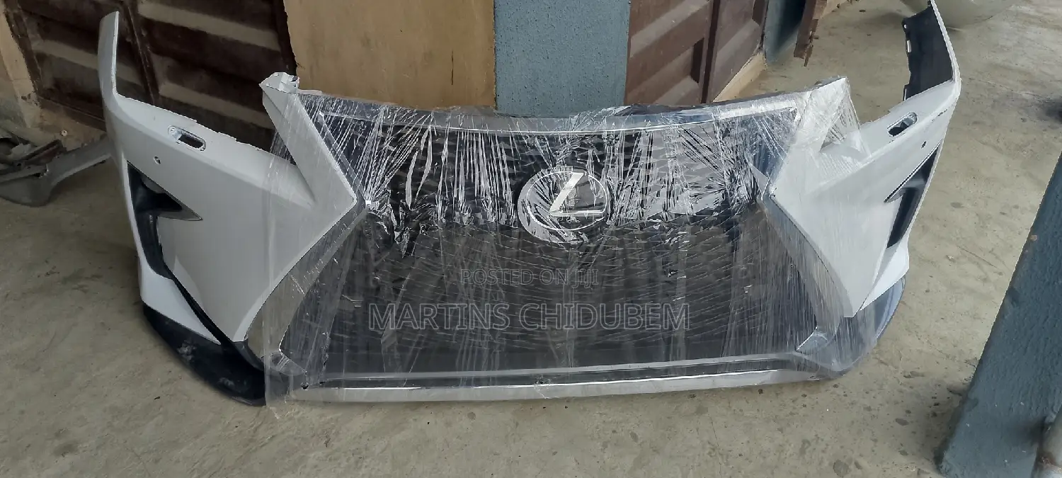 Complete Front Bumper Rx350 Spot 2019 Model
