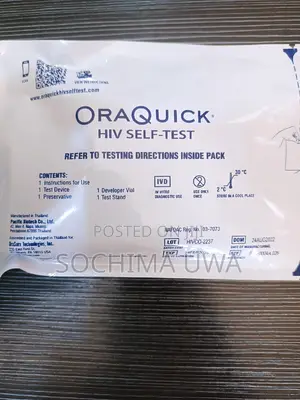 Oraquick Self Test Hiv Test Kit