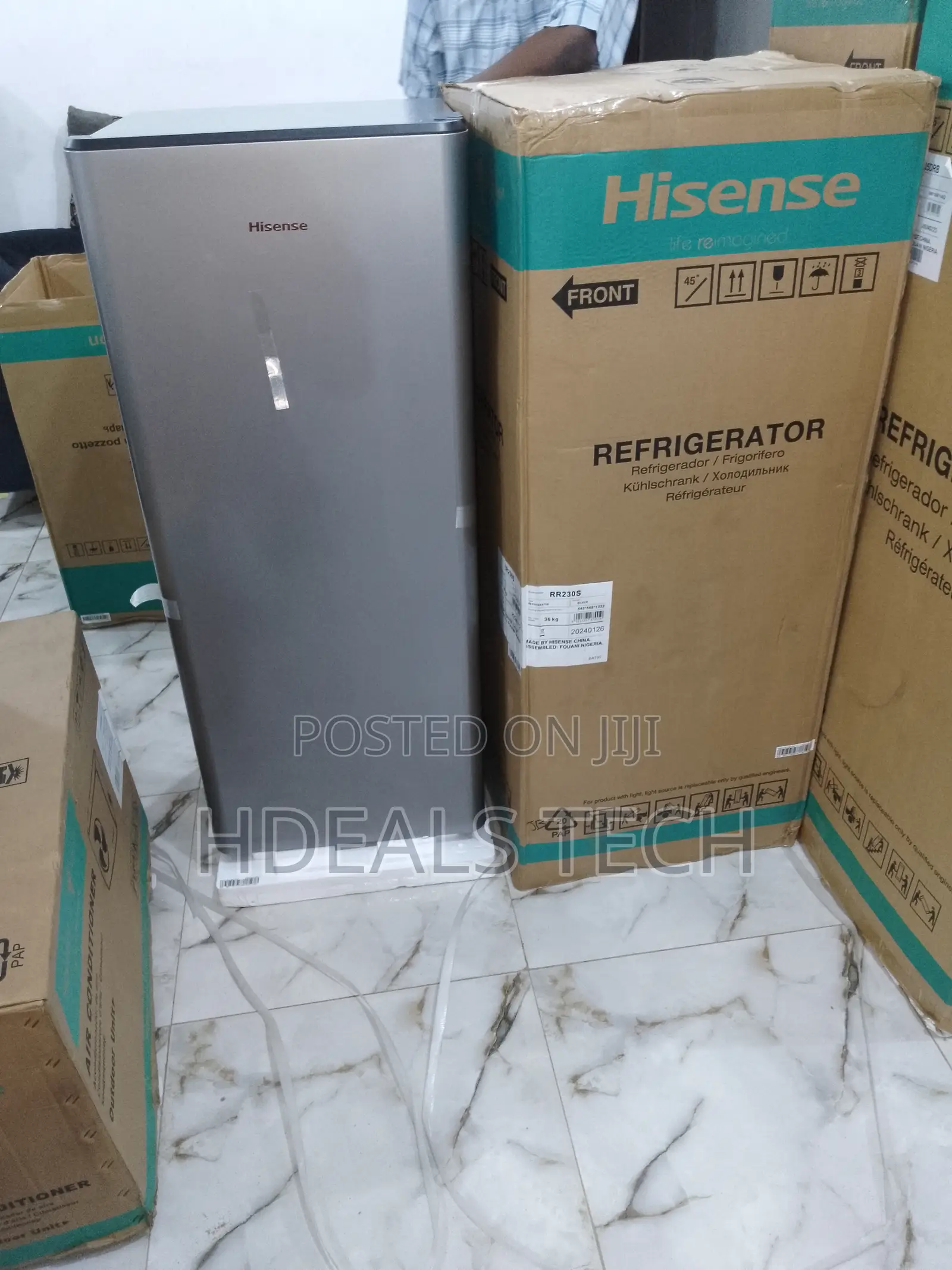 Standard Hisense Refrigerator 176 Litres - RS230S