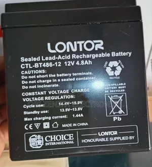 Photo - Lontor Battery Rechargeable Fan