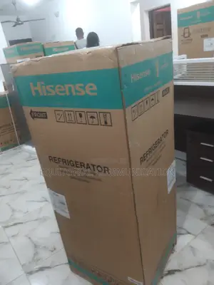 (Hisense Double Door Refrigerator Silver )