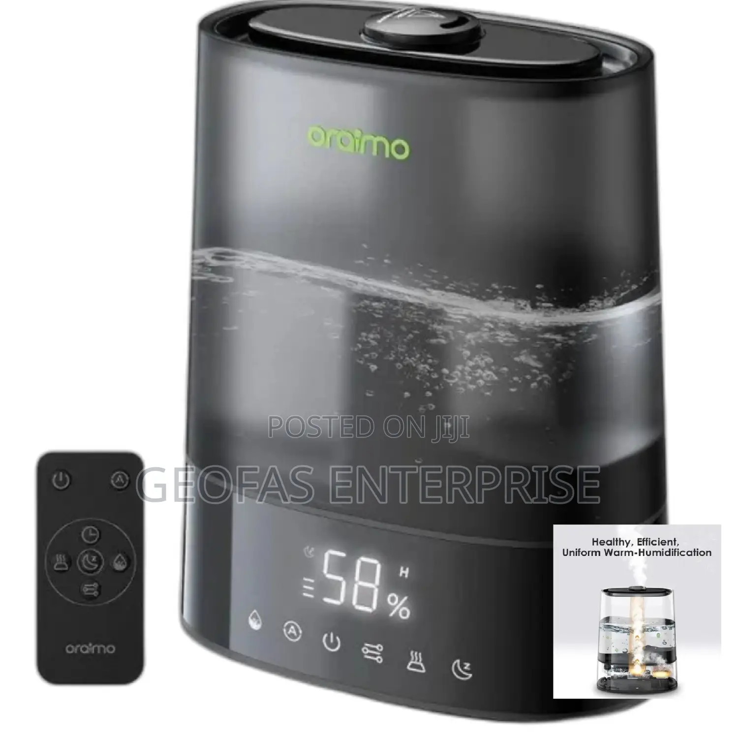 Oraimo Smart Humidifier 6L Large Smart Humidifier