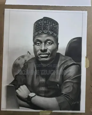 Photo - Drawing and Portraiture and Framed Artworks
