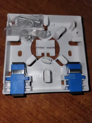 2port Fiber Faceplate FTTH Termination