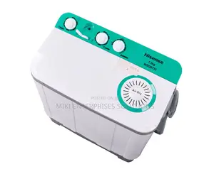 The Hisense WSJA551 Twin Tub Semi-Automatic Washing Machine