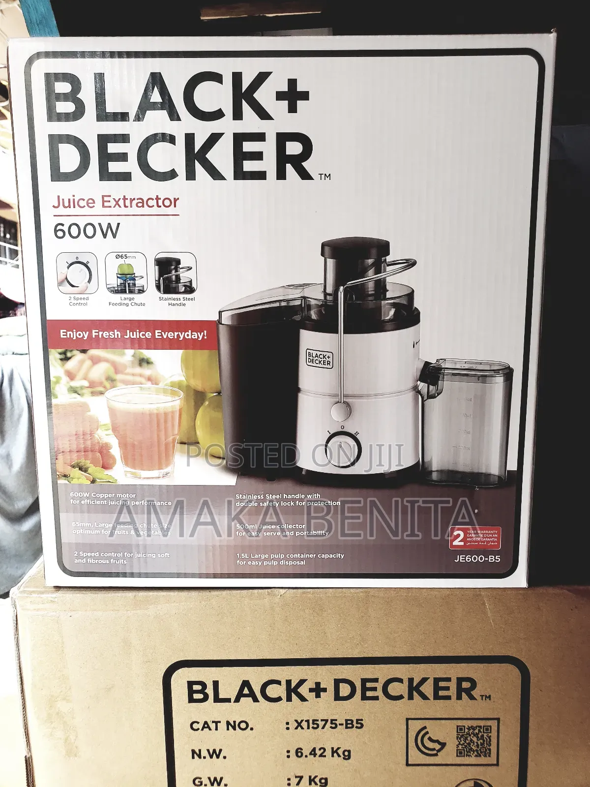 Black Decker Juice Extractor