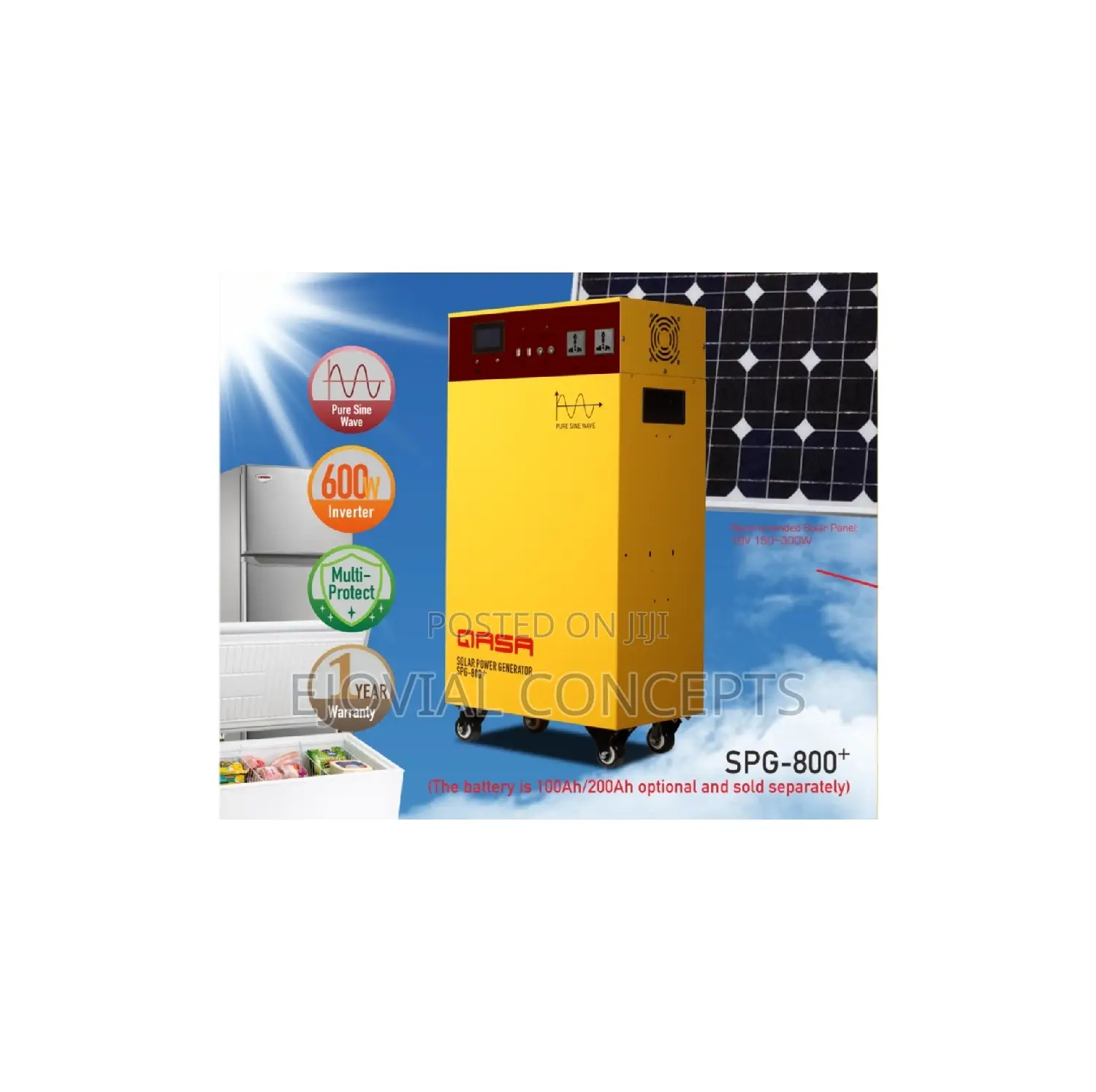 Qasa 600W Solar Generator
