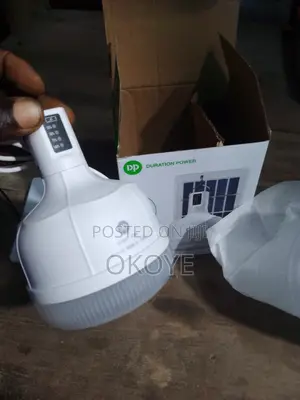 DP Rechargeable Boble With Solar Panel