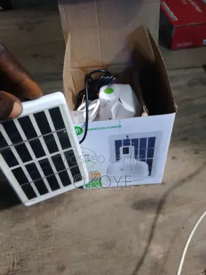 DP Rechargeable Boble With Solar Panel