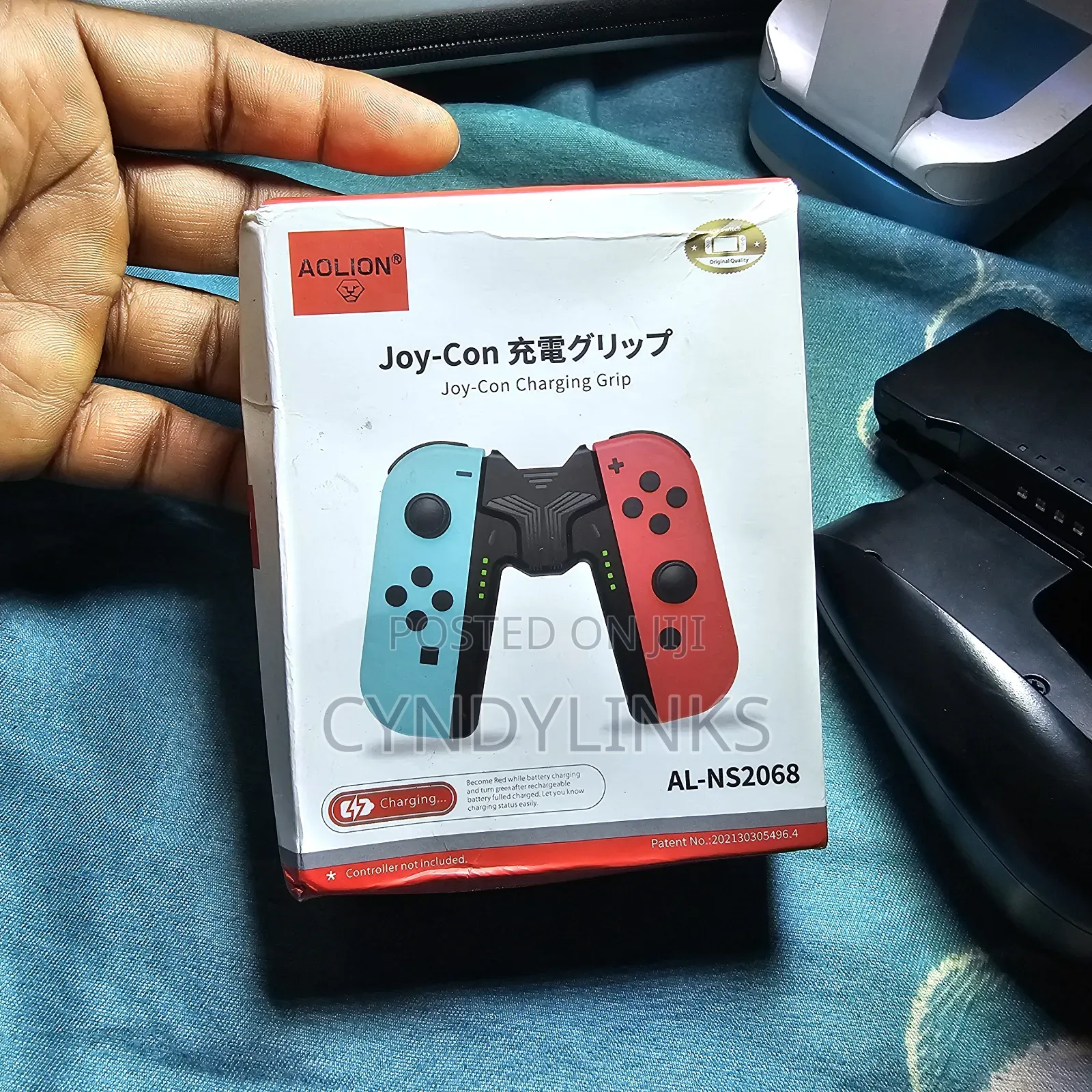 Audio Charging Grip Bracket for Switch Joycon
